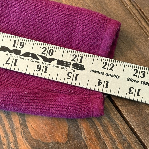 Helly Hansen Zip Fleece Ski Snow Layer Jacket XS Purple with Pink Details - Picture 3 of 7